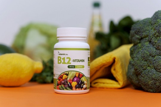 Netamin B12-vitamin vegetáriánusoknak és sportolóknak