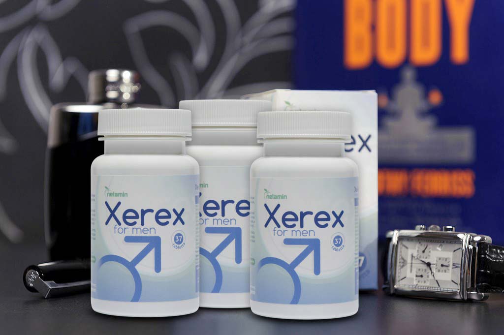 Xerex for men - potenciatabletta férfiaknak - 3 db, Gazdaságos kiszerelés