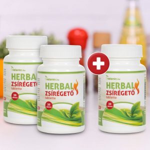 HERBAL zsírégető tabletta - 2+1 AKCIÓ