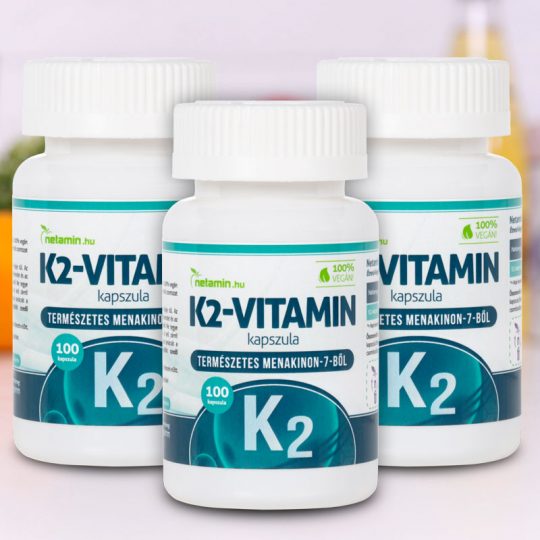 Netamin K2-vitamin kapszula - 3 db, Gazdaságos kiszerelés